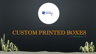 Retail Packaging Boxes