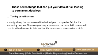 Avoid these 7 Things during Raid 5 Data Recovery