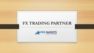 FX TRADING PARTNER | FIDO MARKETS