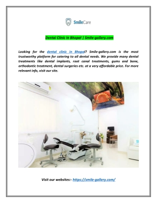 Dental Clinic In Bhopal