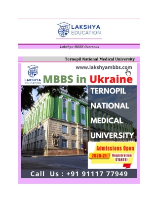 Ternopil National Medical University