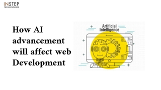 How AI advancement will affect web Development