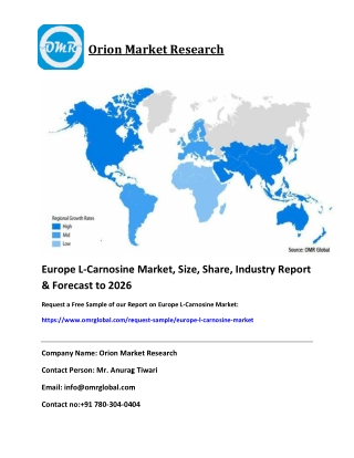 Europe L-Carnosine Market