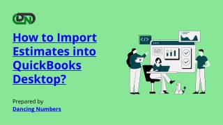 How to Import Estimates into QuickBooks Desktop