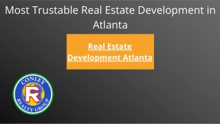 Real Estate Development in Atlanta