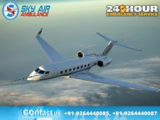 Use India’s Top Air Ambulance Service in Amritsar for Delicate injured patient