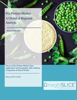 Pea Protein Market Share, Trends, Analysis and Forecasts, 2021-2031