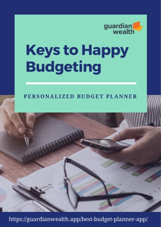 Achieve Financial Independence |Try Personalized Budget Planner - GuardianWealth