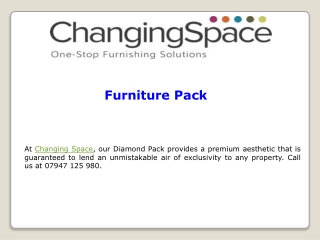 Furniture Pack