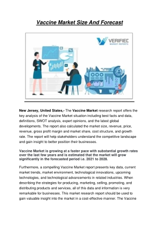Vaccine Market