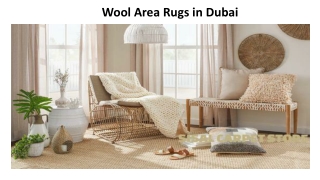 Wool Area Rugs Dubai