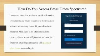 Spectrum Email Login Not Working  1(888)-294-0885