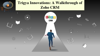 Trigya Innovations- Basics of Zoho CRM