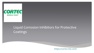 Liquid Corrosion Inhibitors for Protective Coatings