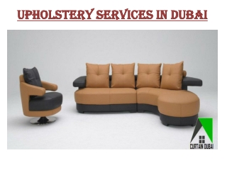 Upholstery Services in Dubai