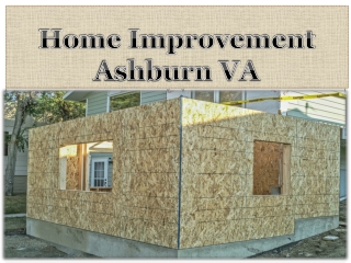 Home Improvement Ashburn VA