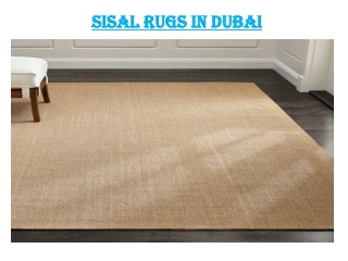 Sisal Rugs in Dubai