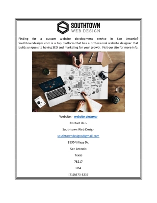 Website Designer | Southtowndesigns.com