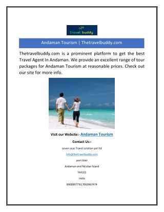 Andaman Tourism | Thetravelbuddy.com