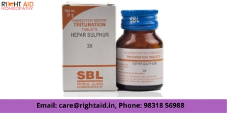 Homeopathic Remedy Hepar sulphur