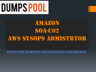 Download Free Latest SOA-C02 Practice Question Answers | DumpsPool.com