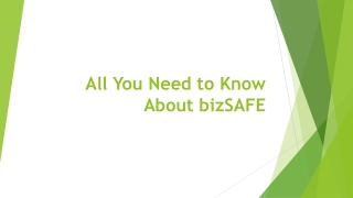 All You Need to Know About bizSAFE