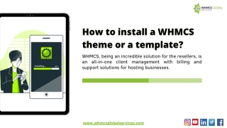 How to Install a WHMCS Theme or a Template?
