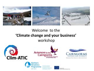 Welcome to the ‘Climate change and your business’ workshop