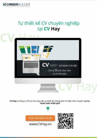 CVHay vn_Công cụ tạo CV miễn phí