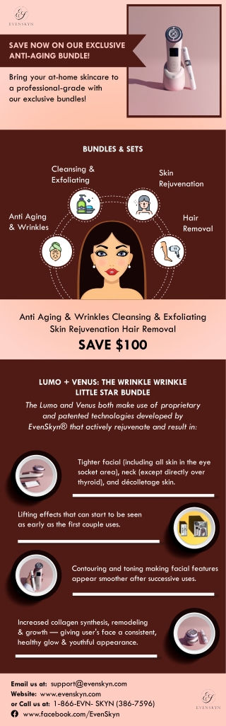 SAVE NOW ON OUR EXCLUSIVE ANTI-AGING BUNDLE!