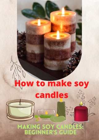 How to make soy candles?