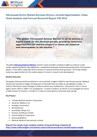 Ultrasound Device Market