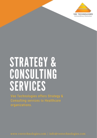 Strategy & Consulting Services