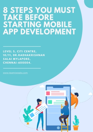 8 Steps You Must Take Before Starting Mobile App Development