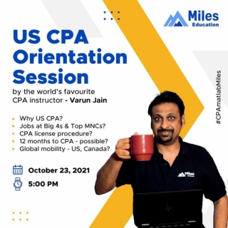 US CPA Webinar on 23 October