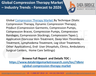 Global Compression Therapy Market