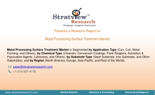 Metal Processing Surface Treatment Market Size, Share, Trend, Forecast, & Compet