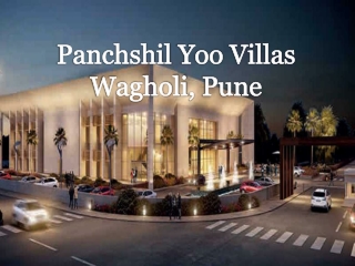 Panchshil Yoo Villas | Call: 8448272360