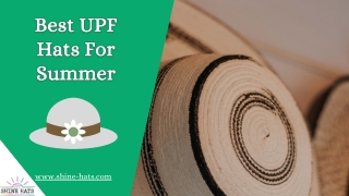 Best UPF Hats For Summer