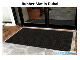 Rubber Mat in Dubai