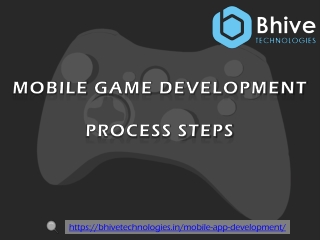 Mobile Game Development Process Steps_bhivetechnologies