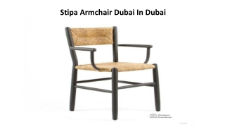 Stipa Armchair Dubai In Dubai
