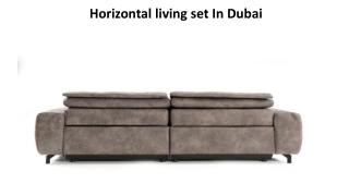 Horizontal living set In Dubai