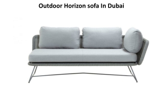 Outdoor Horizon sofa In Dubai