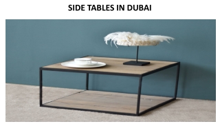 SIDE TABLES IN DUBAI