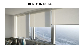 BLINDS IN DUBAI