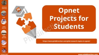 Opnet Projects for Students