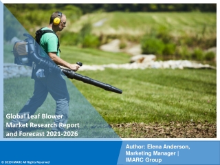 Leaf Blower Market 2021-2026 PDF: Revenue Estimations, Size, Share and Segments