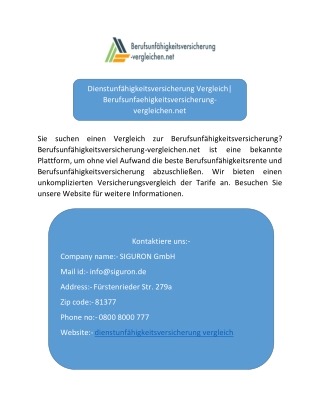 Dienstunfähigkeitsversicherung Vergleich Berufsunfaehigkeitsversicherung-vergleichen.net-converted