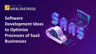 Software Development Ideas to Optimize Processes of SaaS Businesses